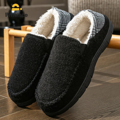 Pantuflas de casa de memory foam con forro polar